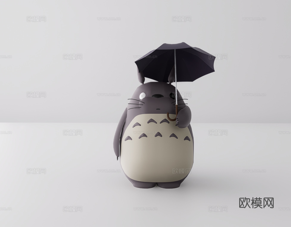 玩偶手办su模型