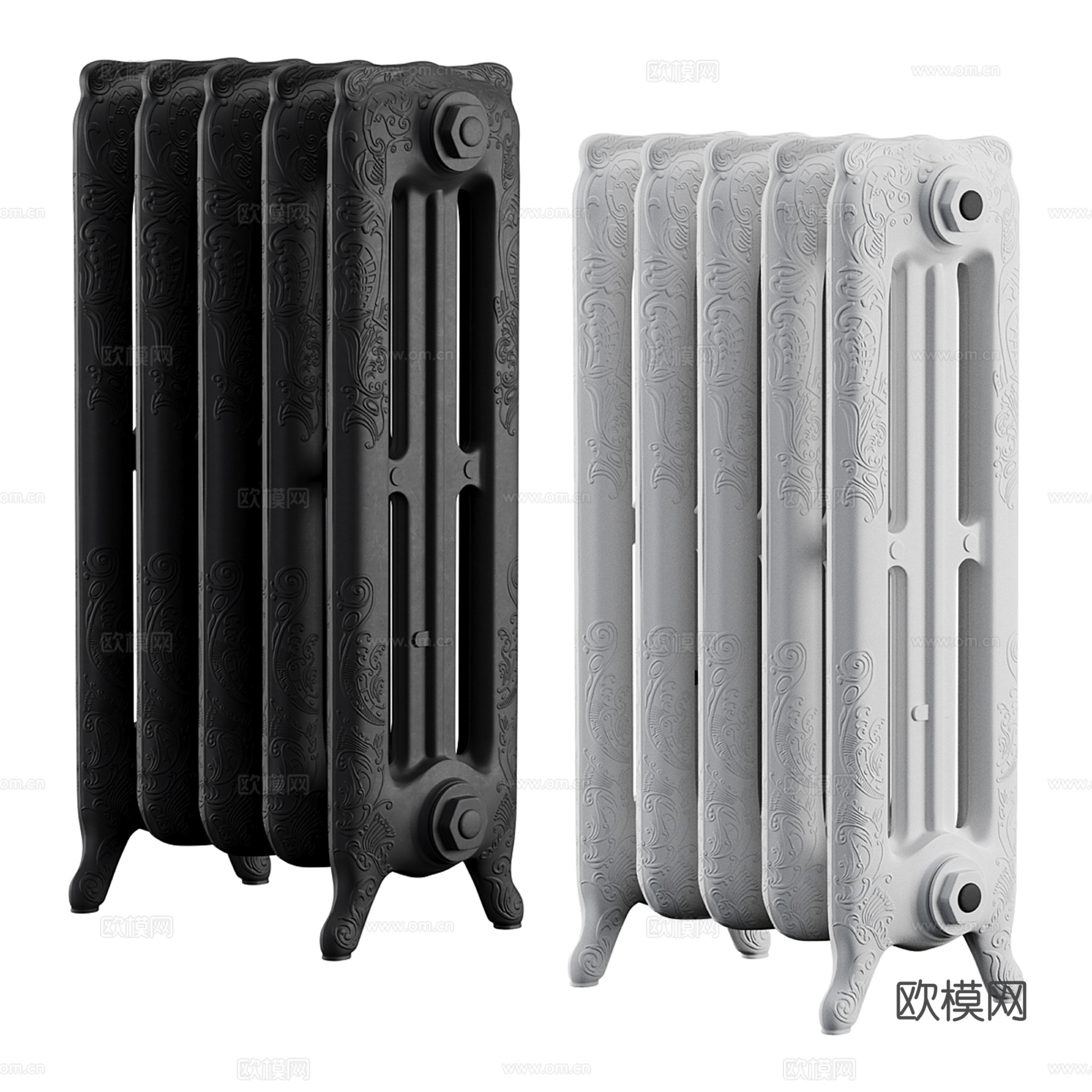 现代取暖器su模型