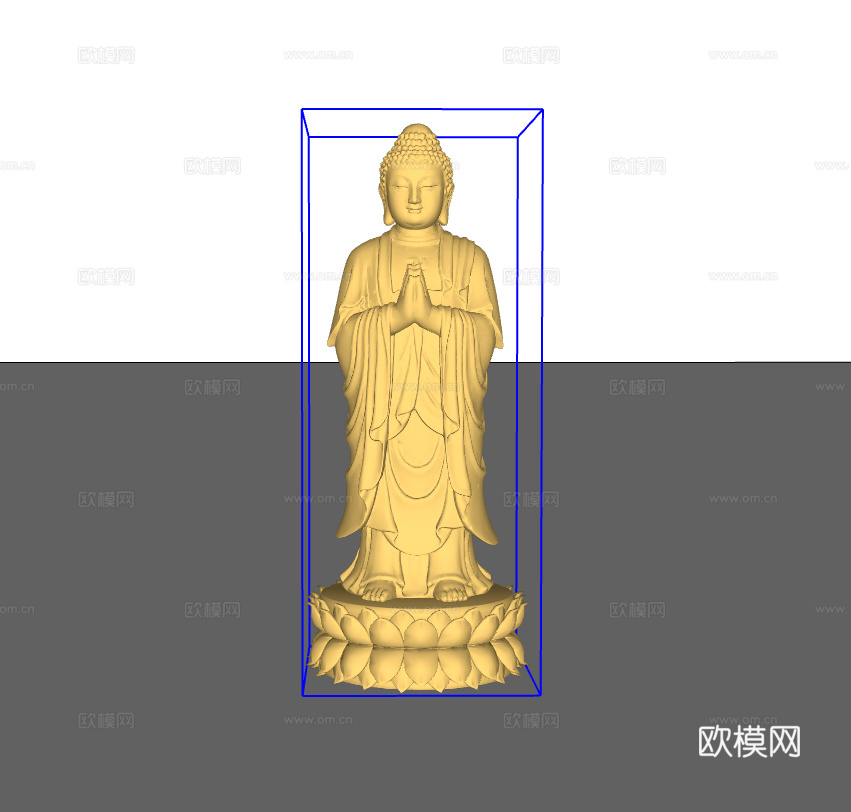 雕塑摆件su模型