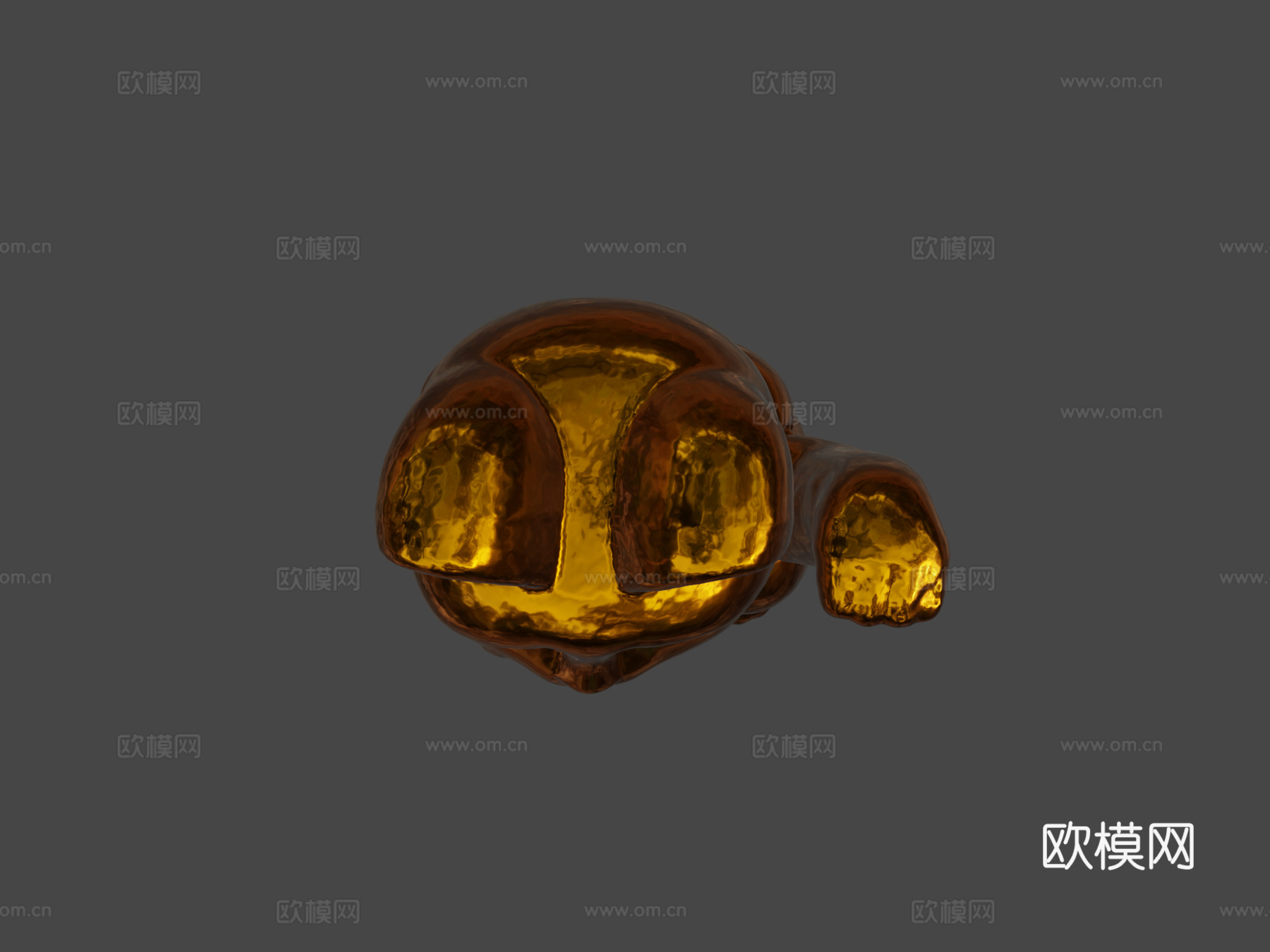 招财猫3d模型下载（渲染图5）