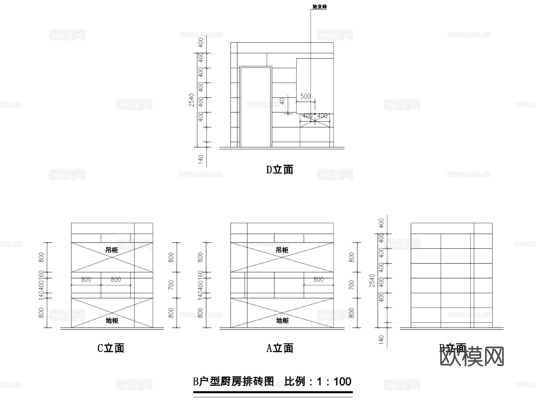 赤壁西湖国际广场住宅室内家装CAD施工图全套cad施工图