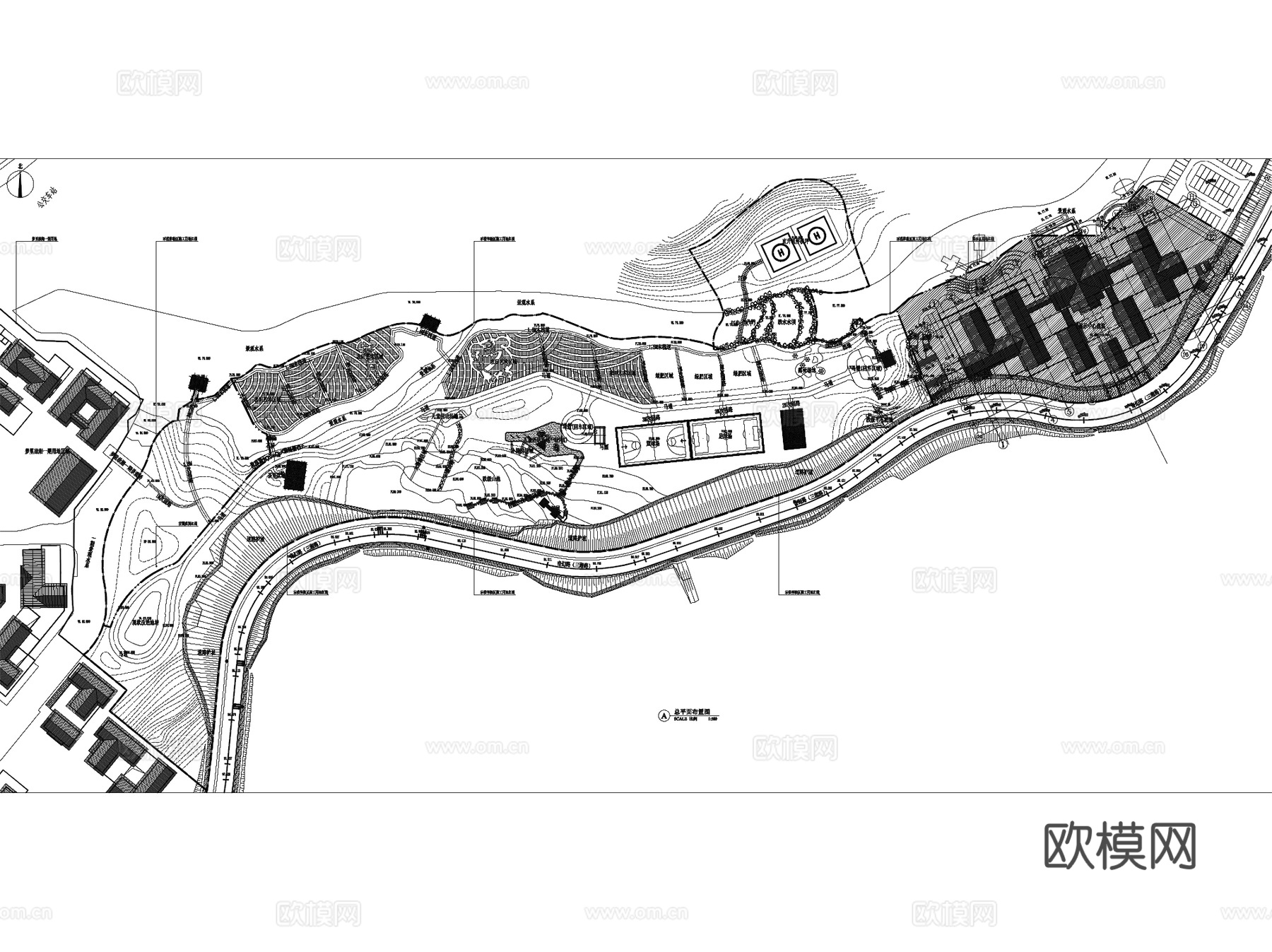 衡阳天洋梦东方乡村旅游度假示范体验区景观CAD施工图全套cad施工图