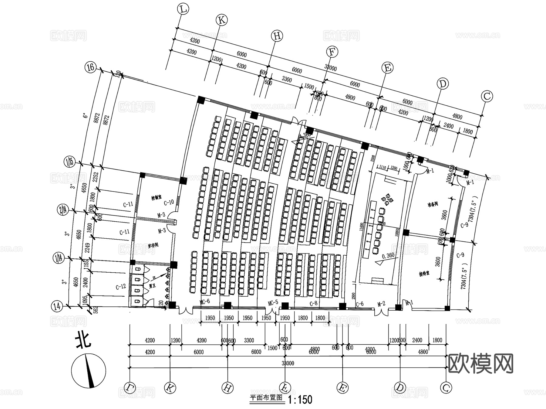 会议室室内装饰详图CAD施工图集 10套cad施工图