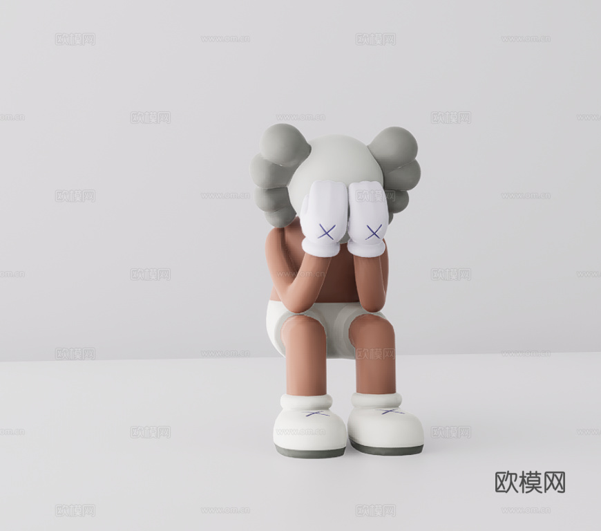 玩偶手办su模型