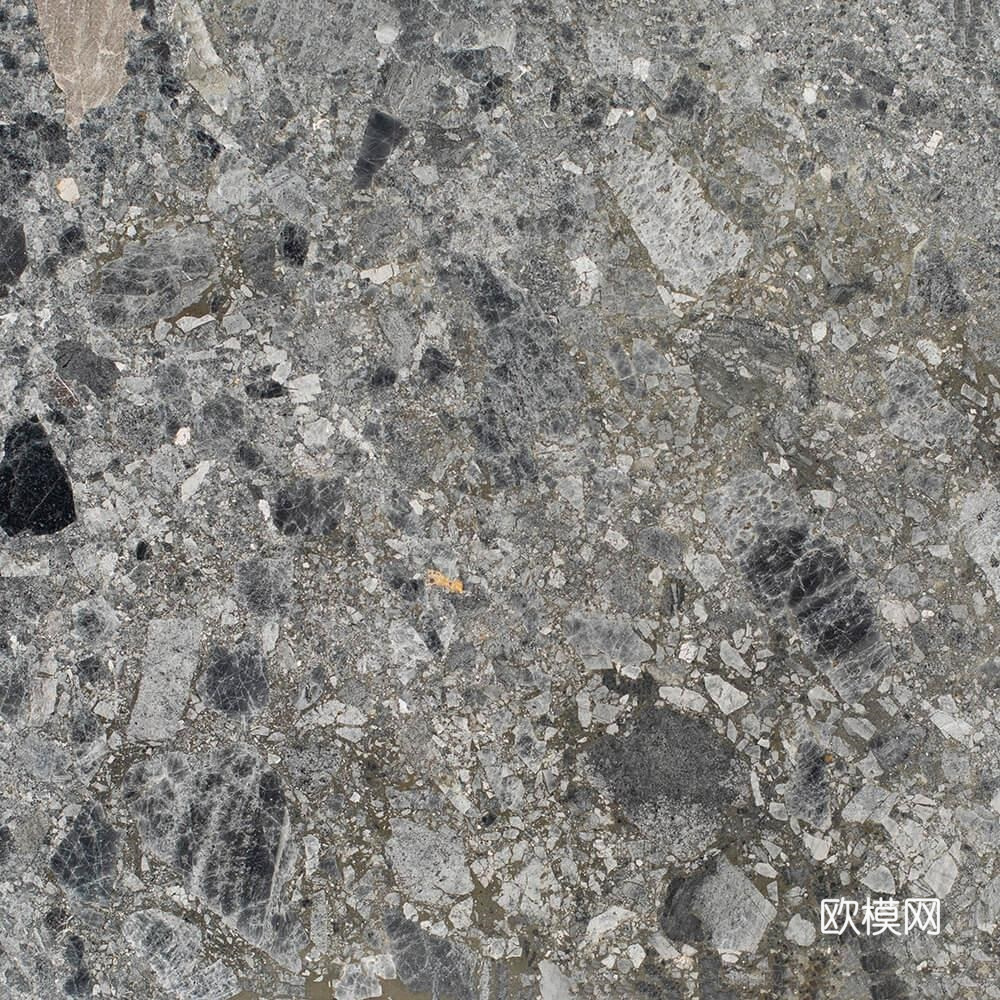 无缝灰色岩板 大理石岩板 深色岩板