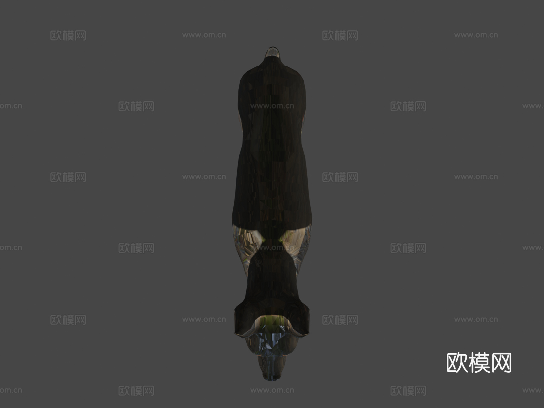 杜宾犬3d模型下载（渲染图5）