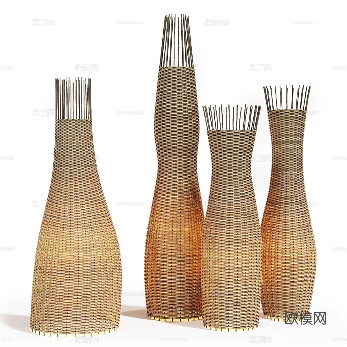 达西·克拉克编织落地灯3d模型下载