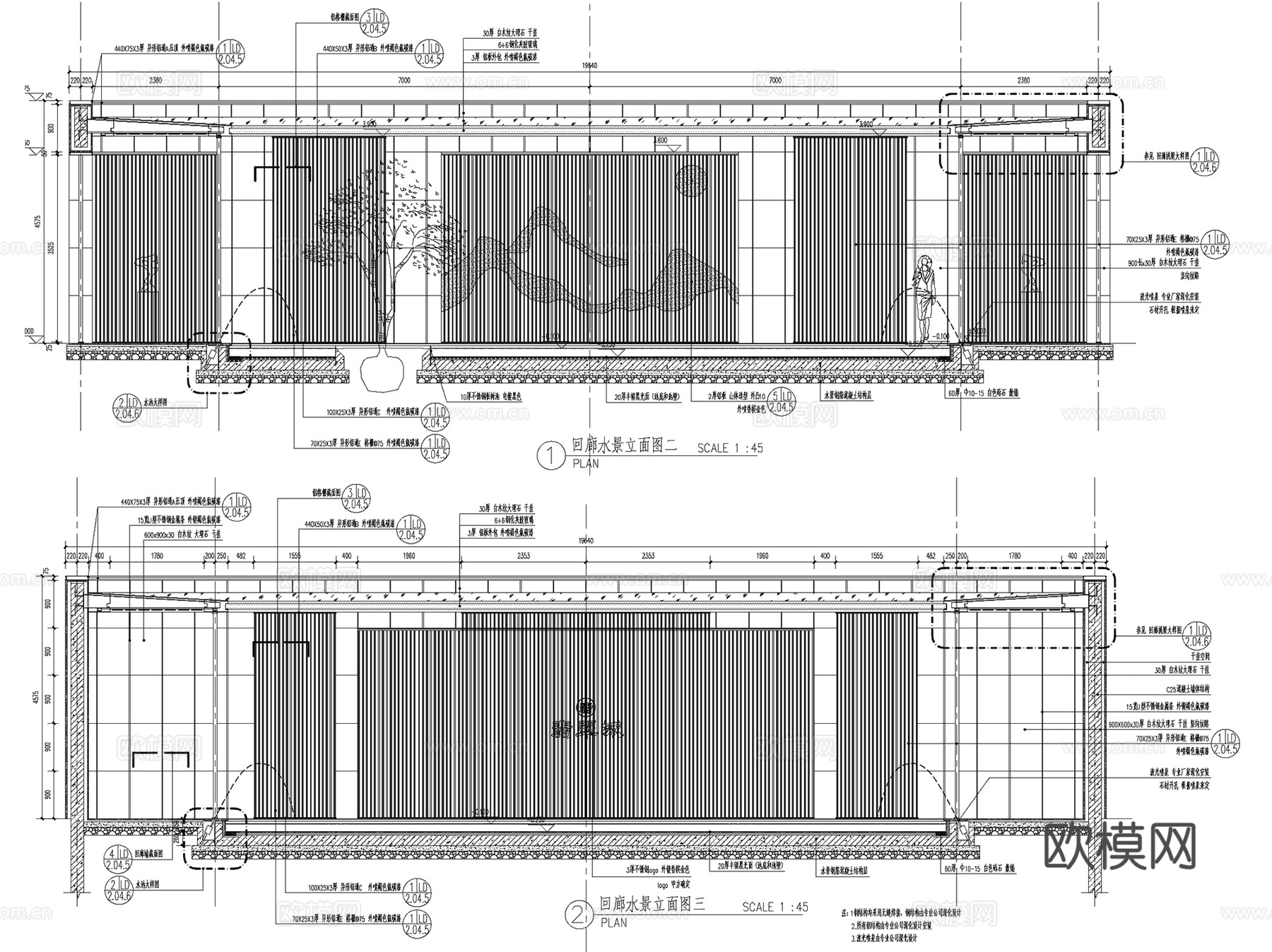 华润沈阳青城山翡翠城示范区展示区景观CAD施工图全套+文本cad施工图