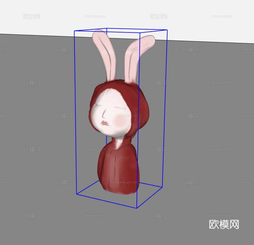 雕塑摆件su模型