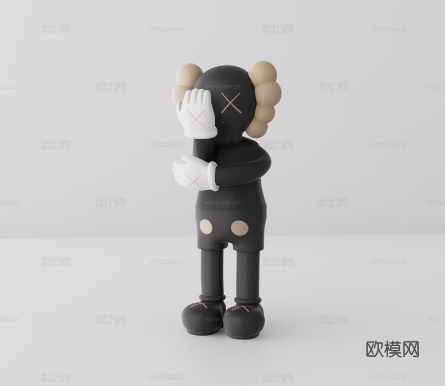 玩偶手办su模型
