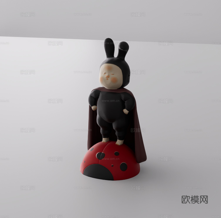 雕塑摆件su模型
