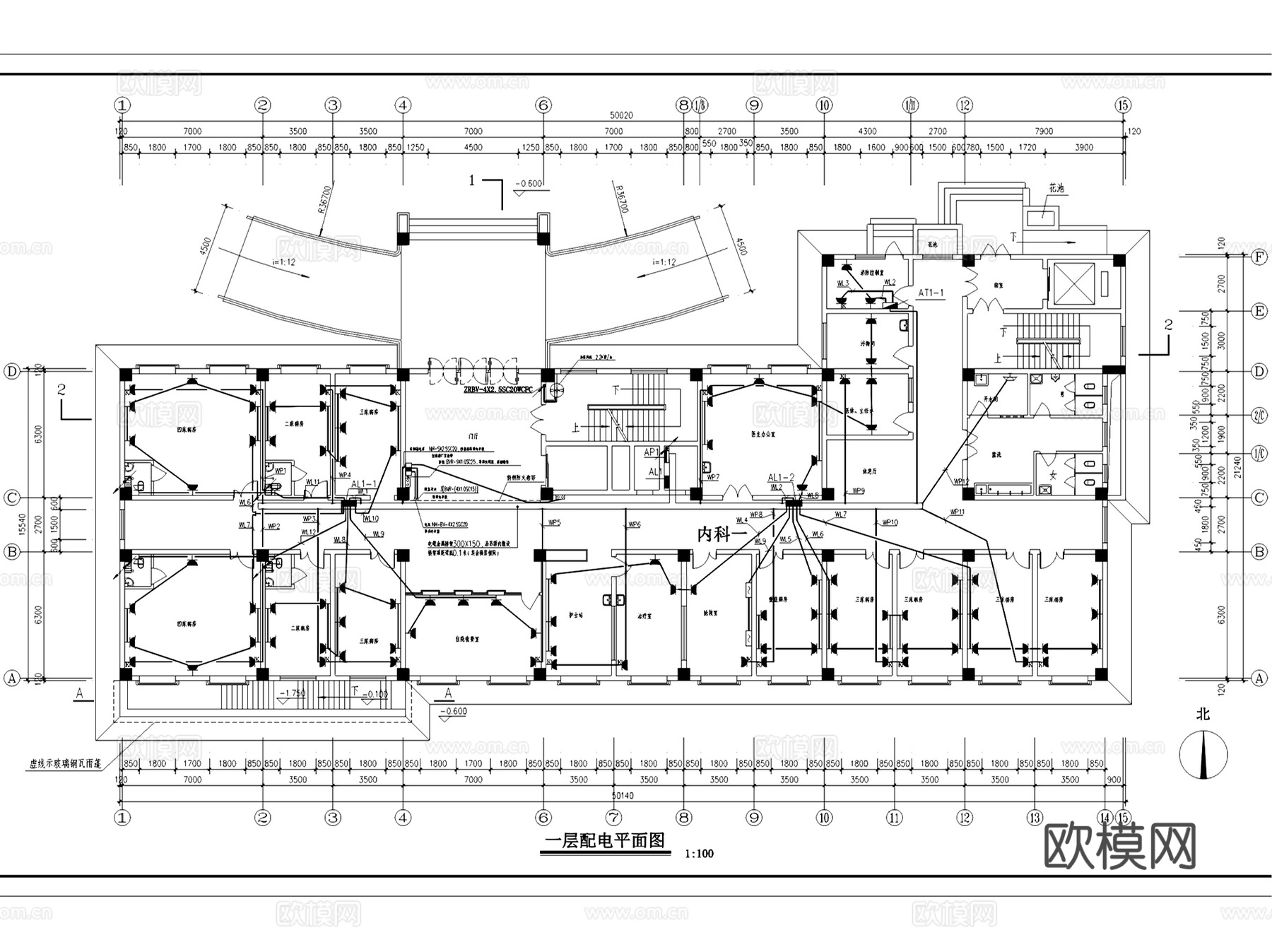 变电站热电所机房电厂建筑电气CAD施工图集 200套cad施工图