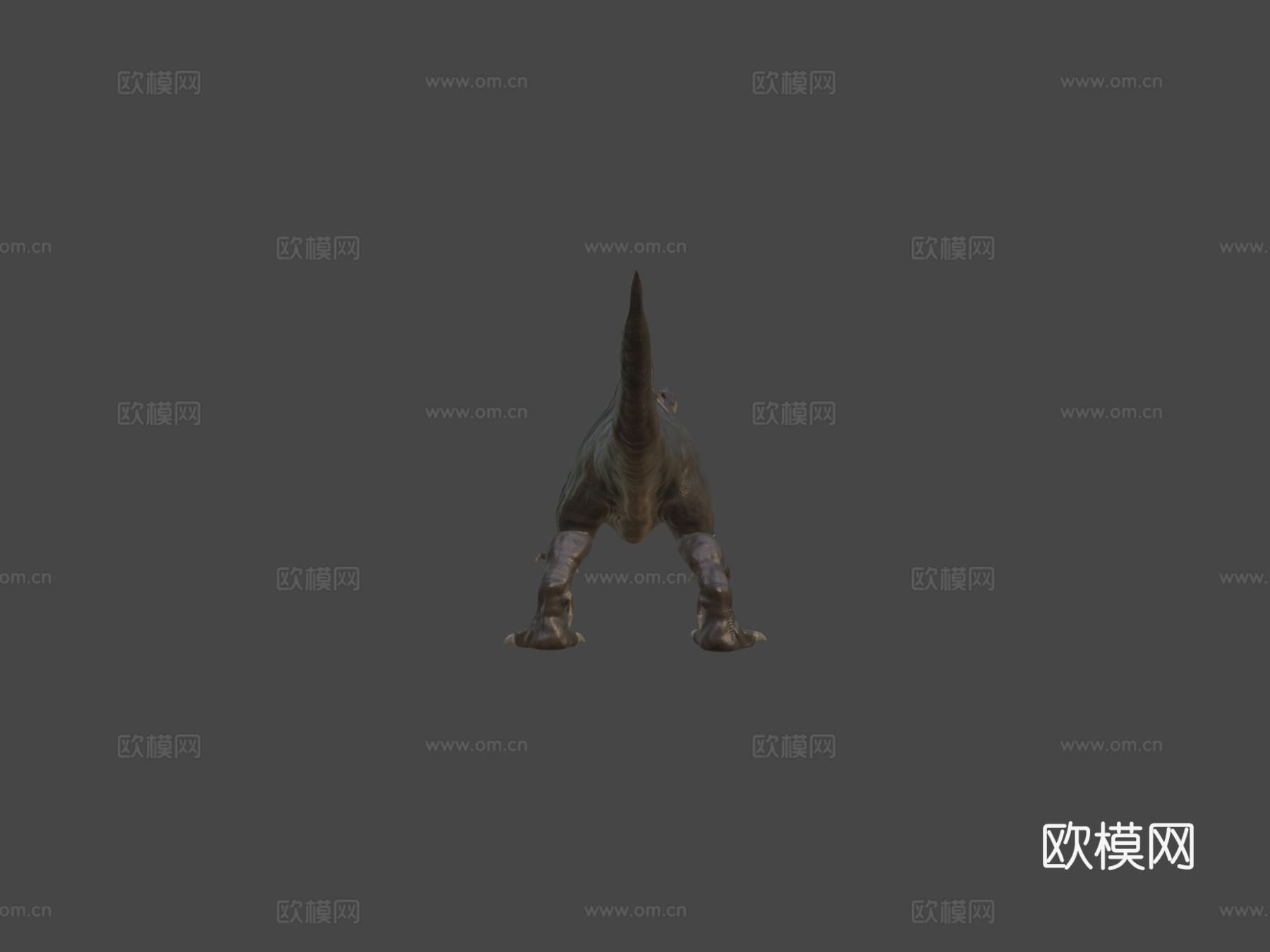 棘龙3d模型下载（渲染图5）