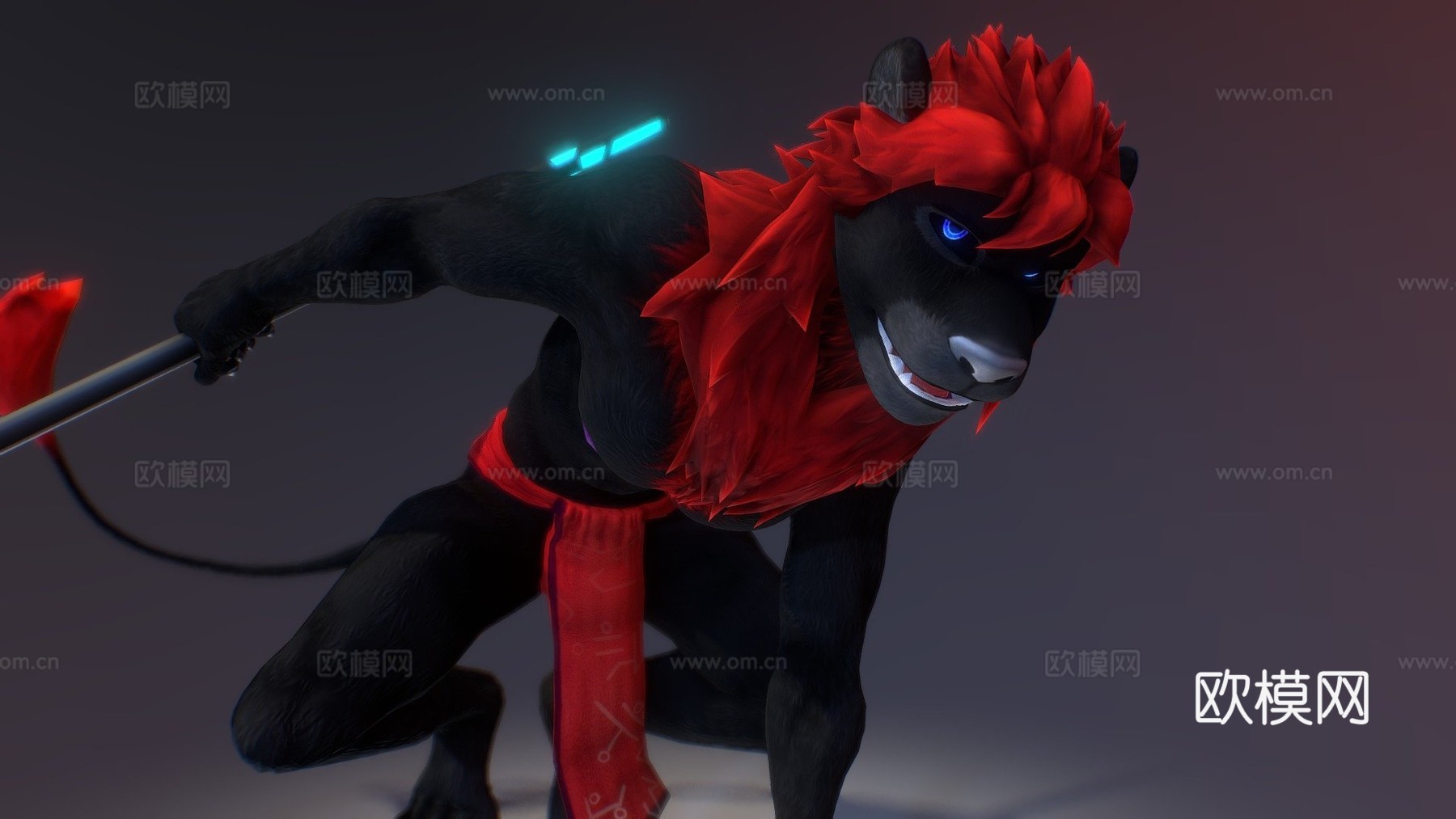 北极光（安全版）3d模型下载（渲染图1）