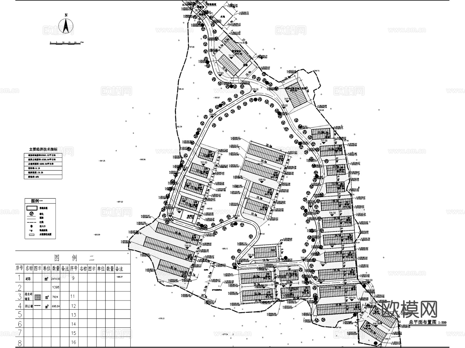 东朗镇香猪扩繁养殖场建筑CAD施工图全套cad施工图
