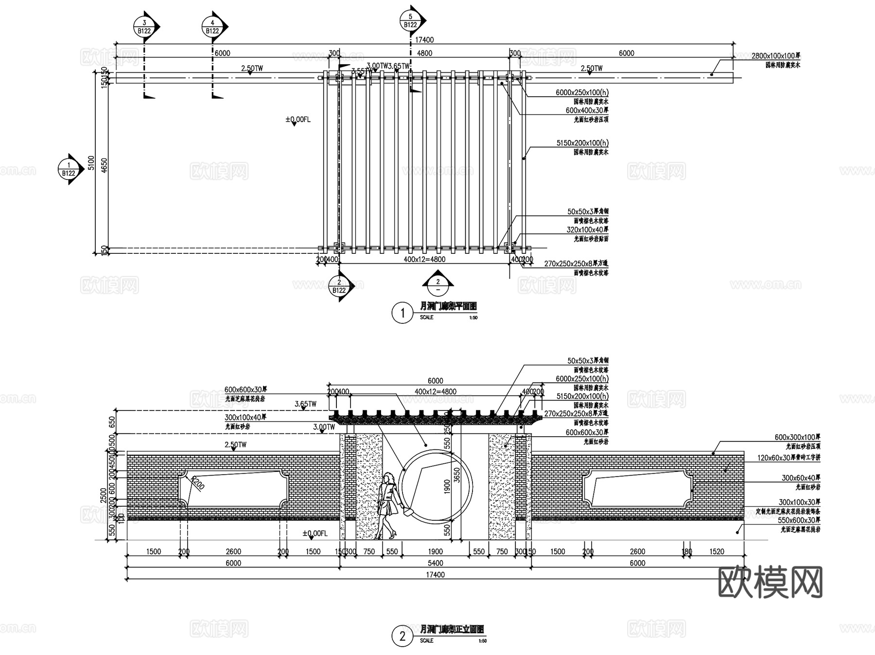 红楼滩滨水湿地公园景观CAD施工图全套cad施工图