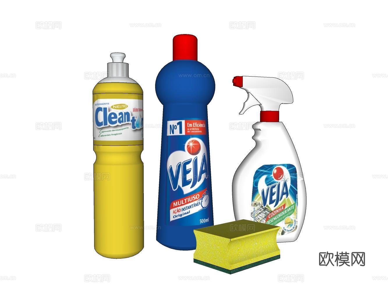 洗洁精su模型