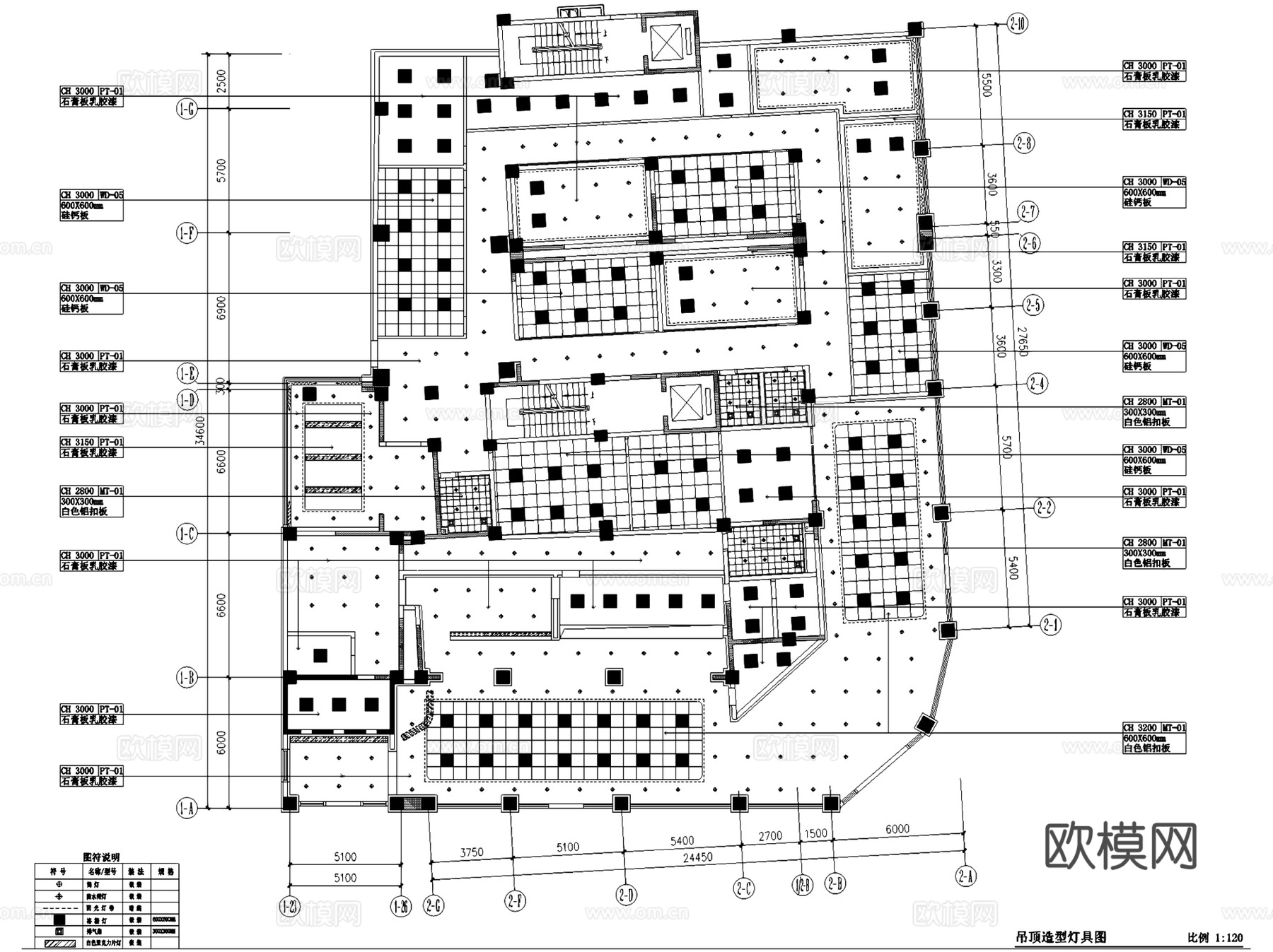 澄江中成村镇银行室内装饰CAD施工图全套cad施工图