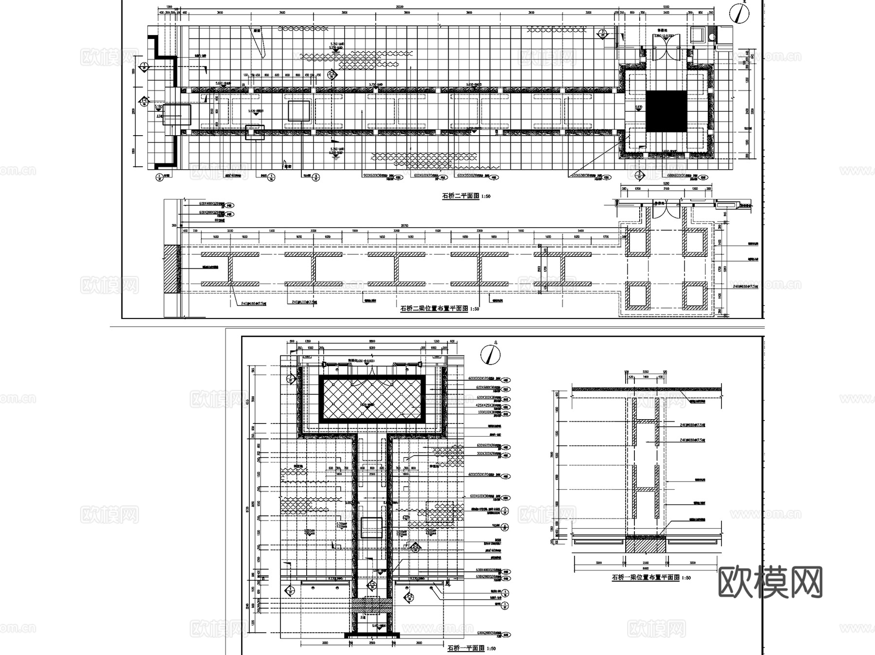 杭州富力余政储出51#样板区展示区景观CAD施工图全套cad施工图