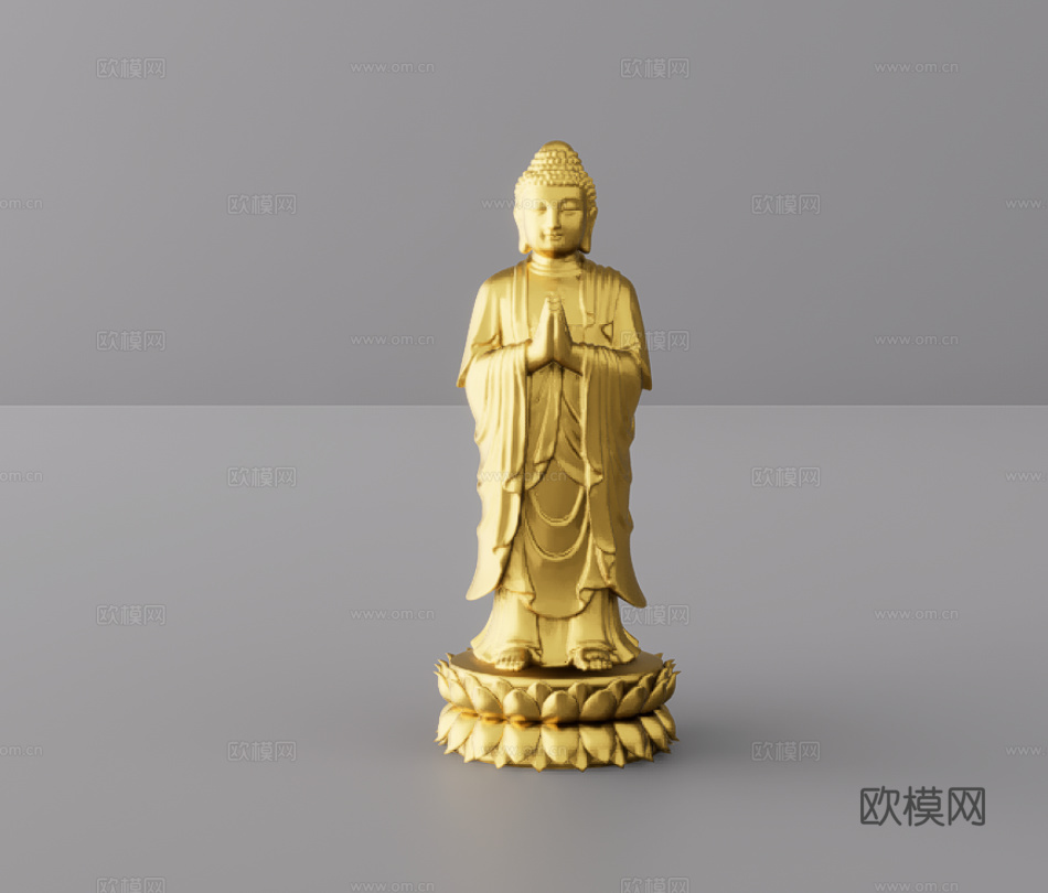 雕塑摆件su模型