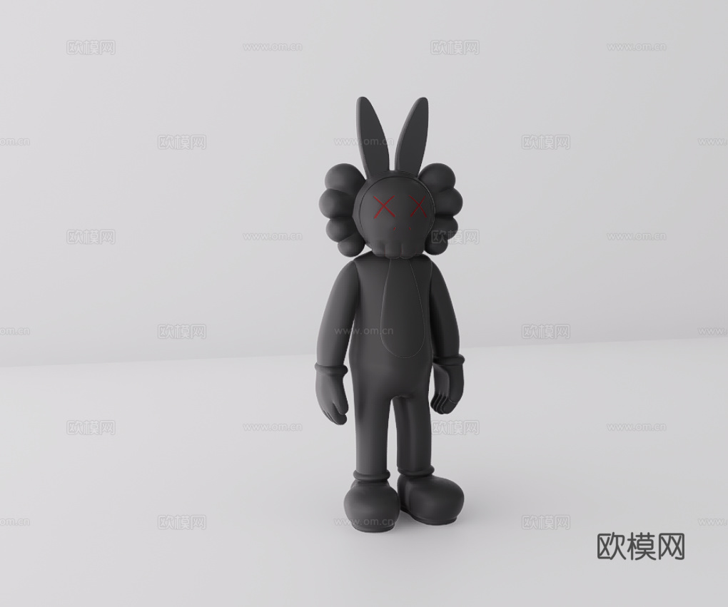 玩偶手办su模型