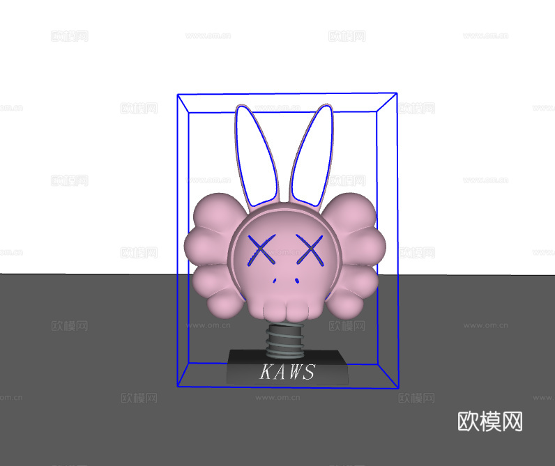 玩偶手办su模型