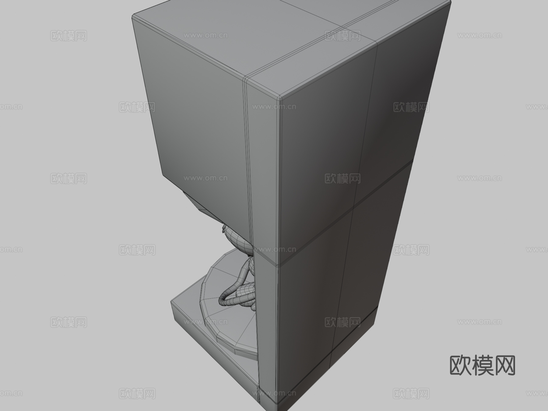 猫憩玩具扫描仪3d模型下载（渲染图3）