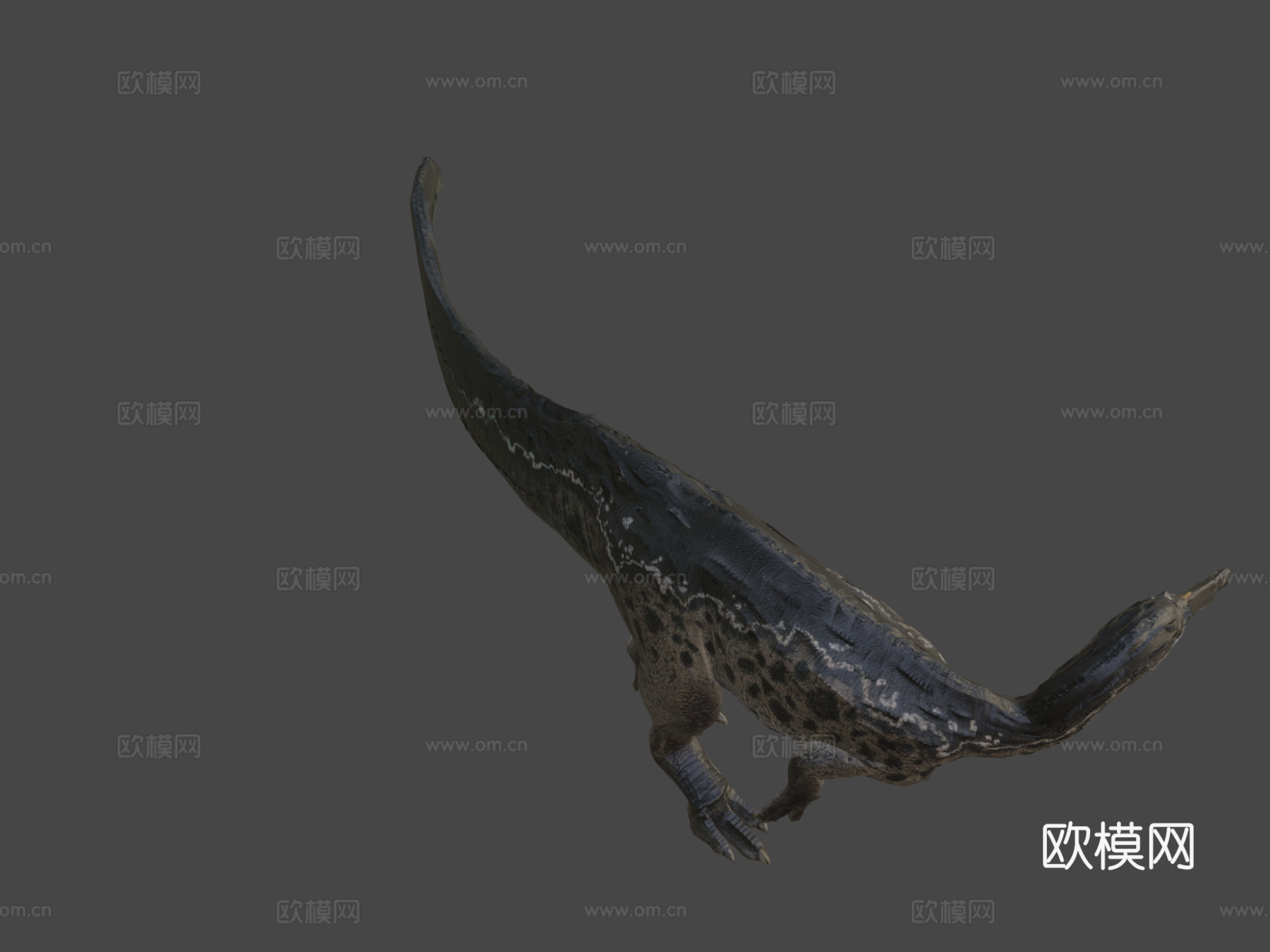 SpinotroniC制作的2022精确版重爪龙3d模型下载（渲染图7）