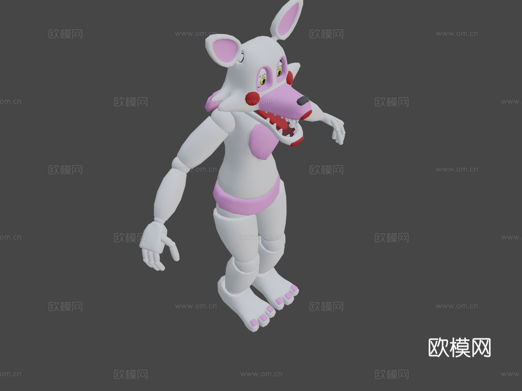 FNAF地图3d模型下载（渲染图6）