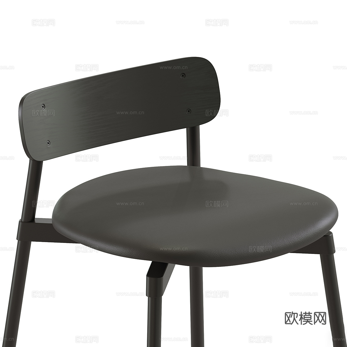现代意式 Fromme 吧台椅3d模型下载（渲染图4）