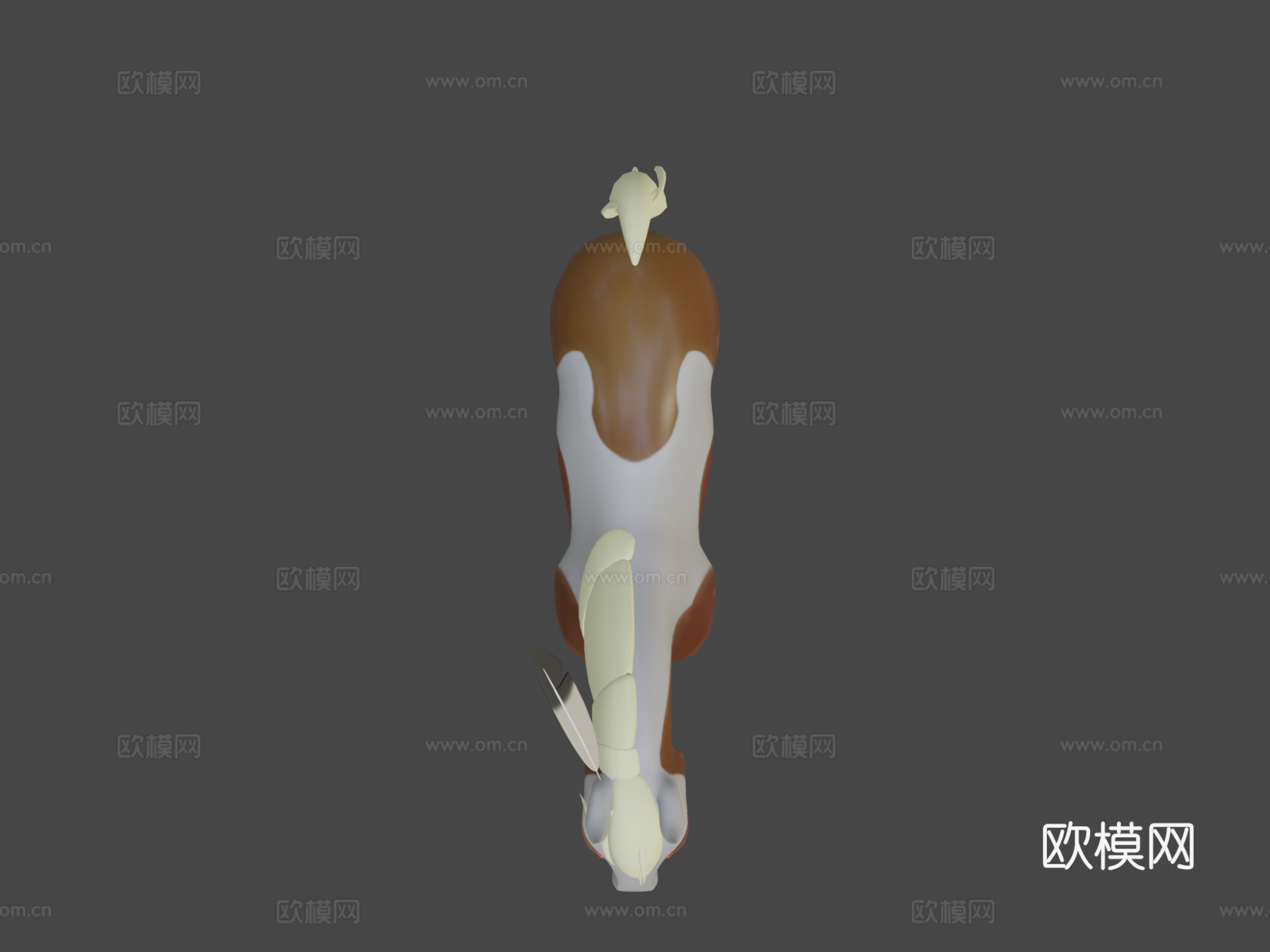 粉丝作品-雨3d模型下载（渲染图6）