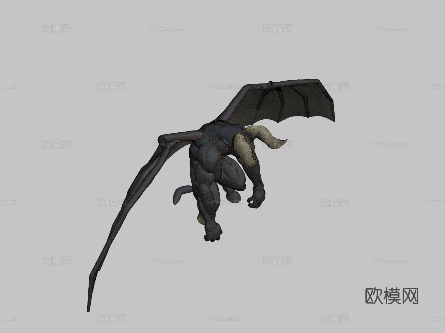 不死者佐德3d模型下载（渲染图2）