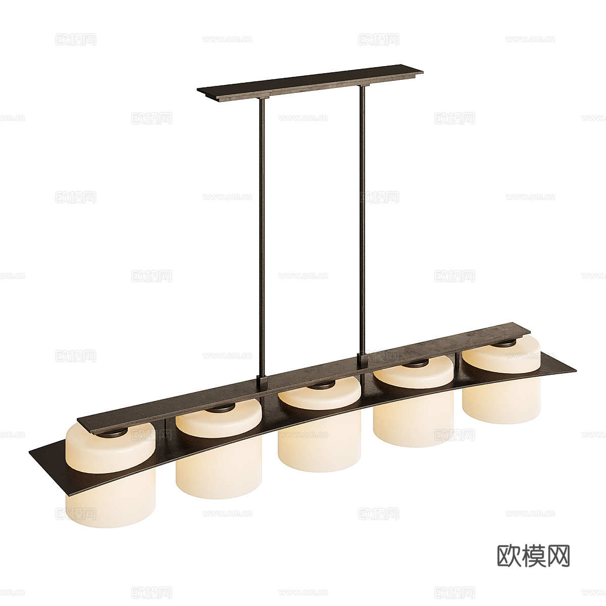 Arc Ellipse现代吊灯3d模型