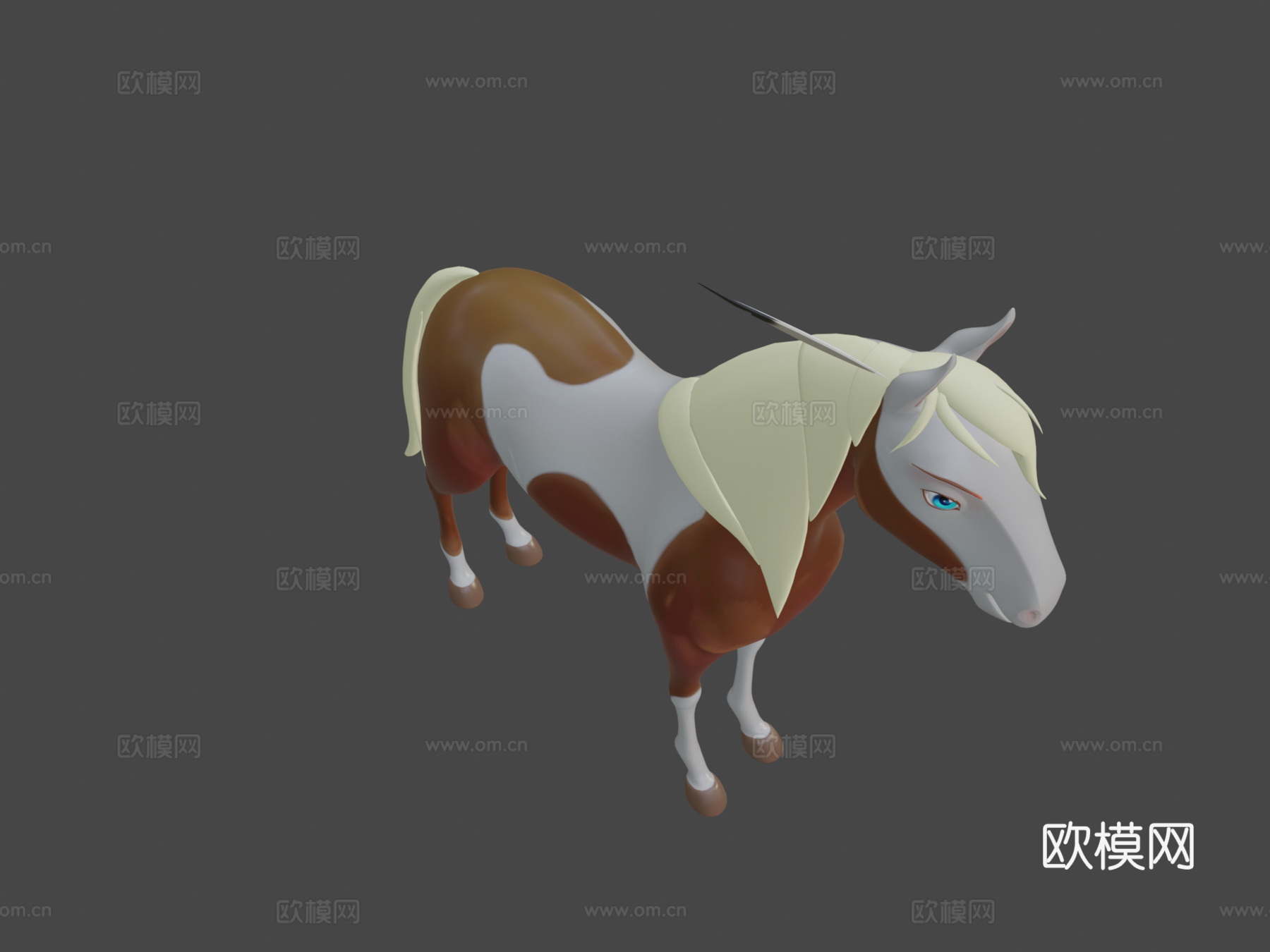 粉丝作品-雨3d模型下载（渲染图7）