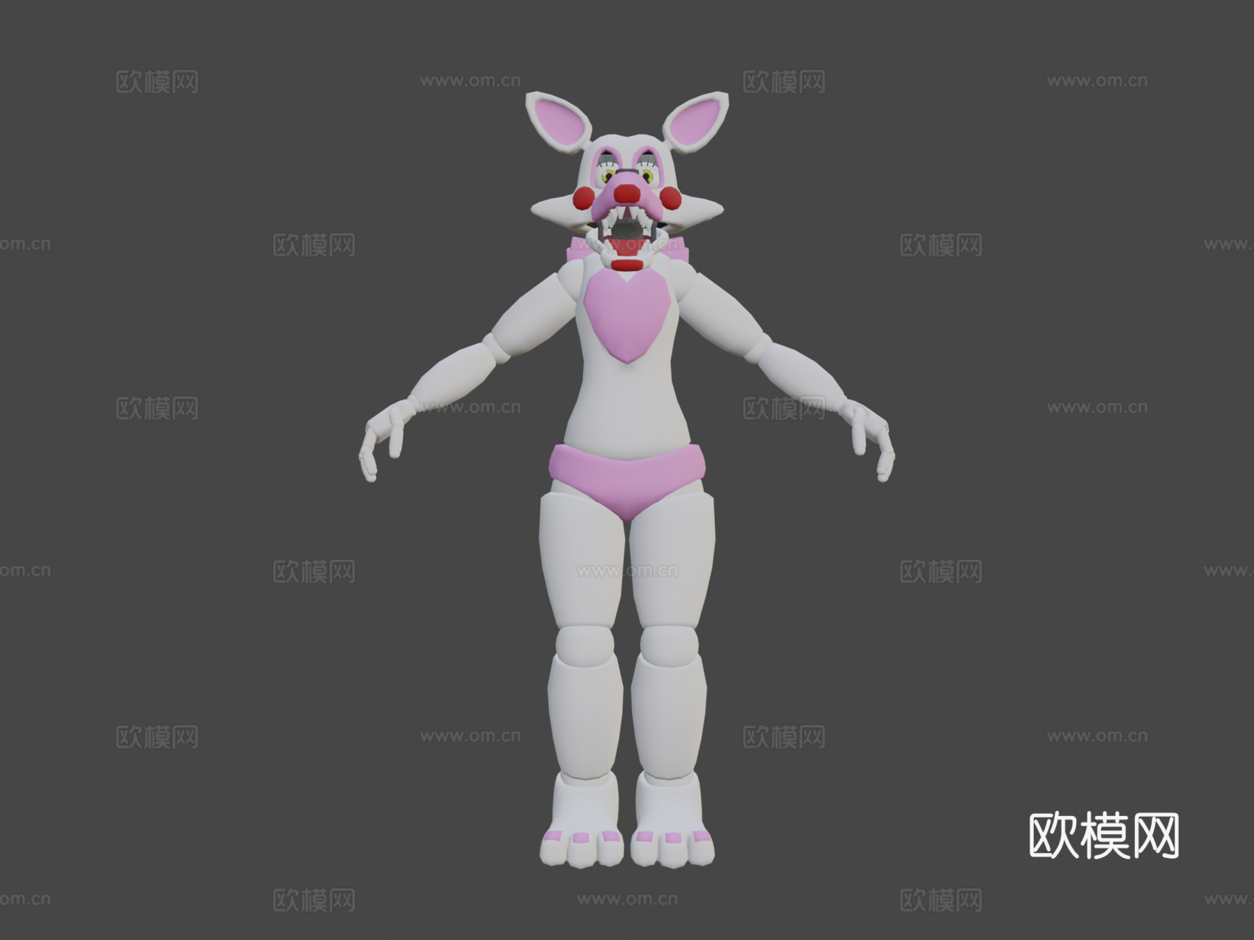 FNAF地图3d模型下载（渲染图8）