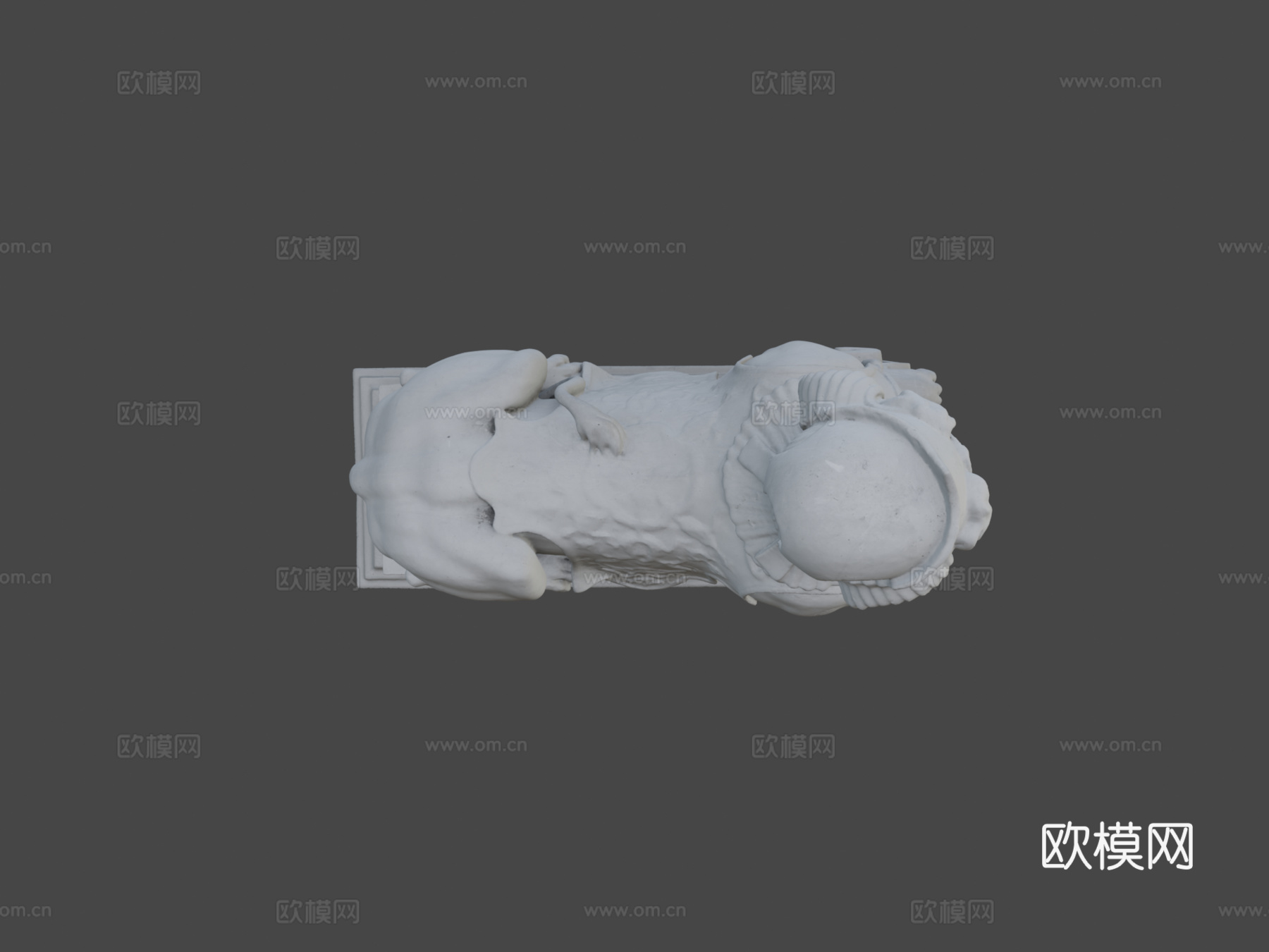 斯芬克斯3d模型下载（渲染图5）