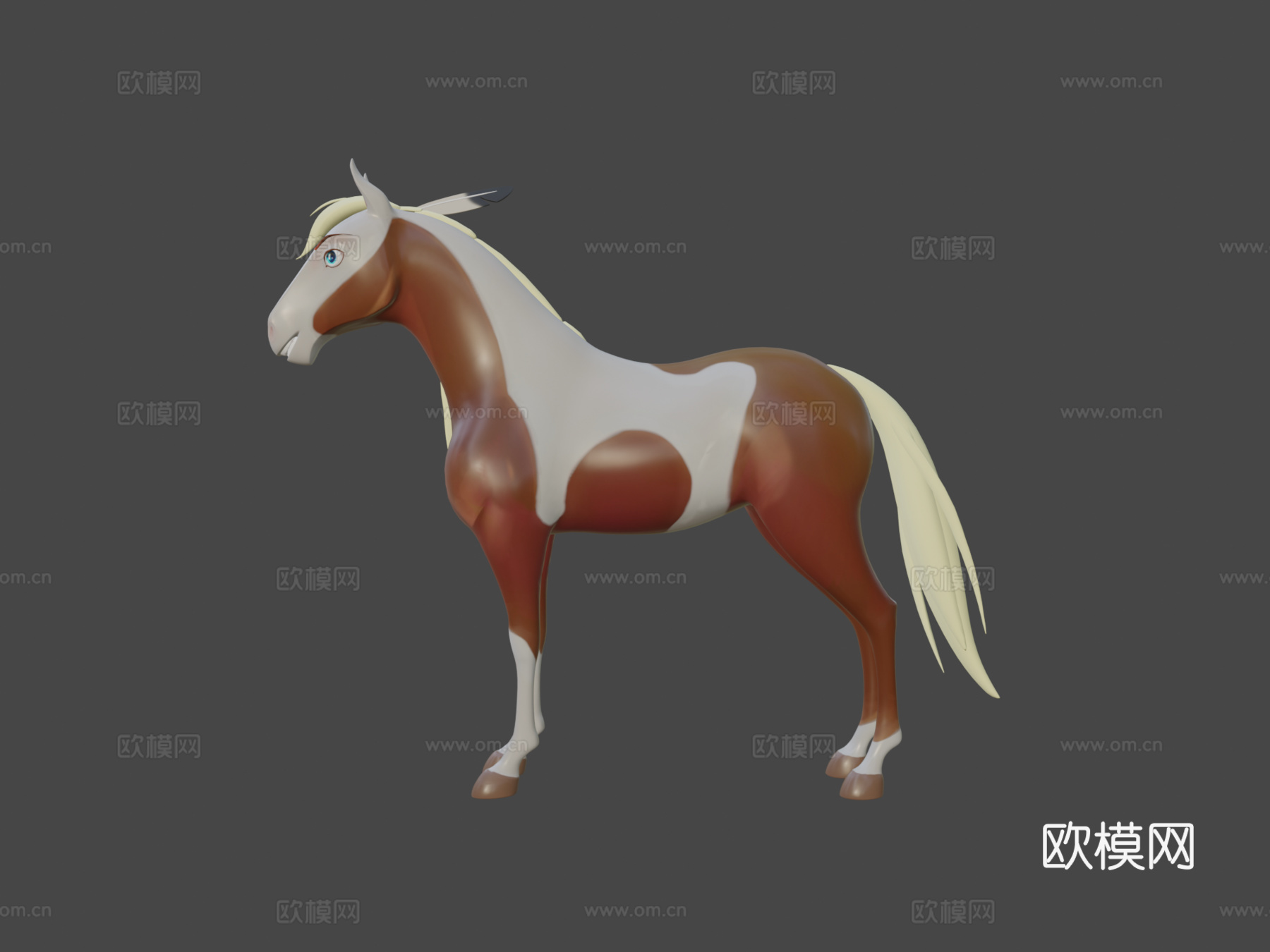 粉丝作品-雨3d模型下载（渲染图8）