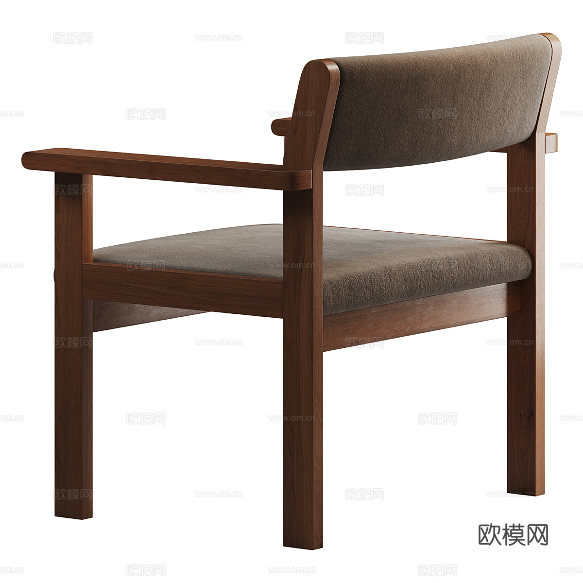 Alde现代休闲椅3d模型
