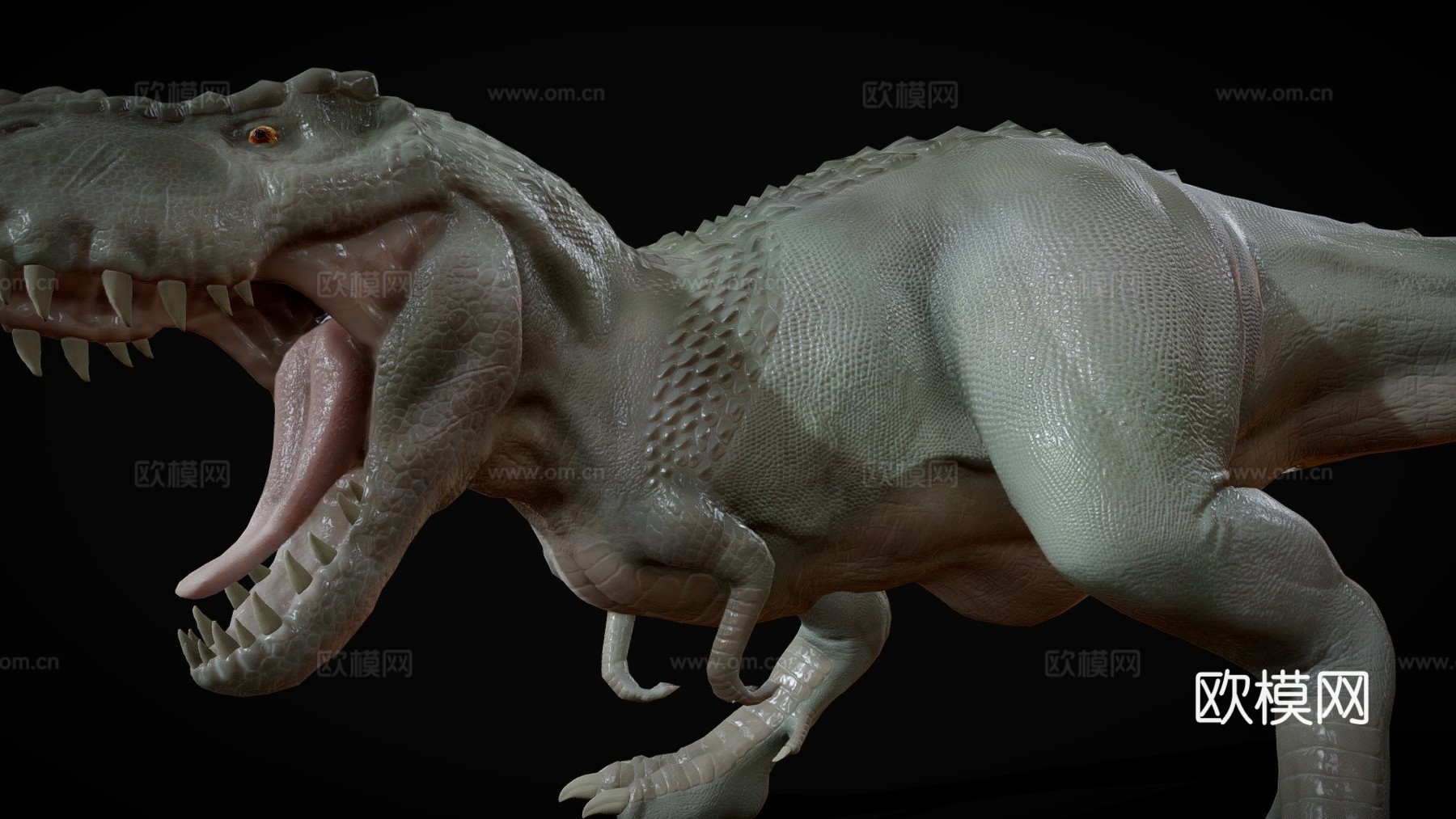 霸王龙3d模型下载（渲染图1）