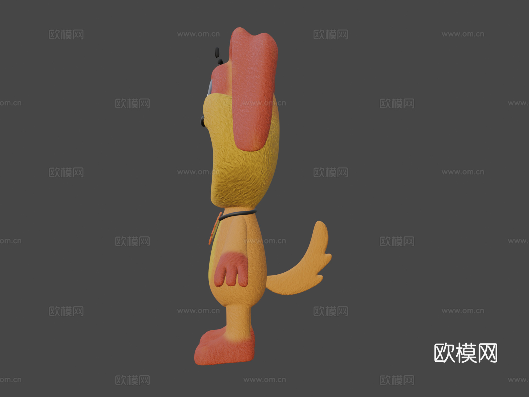 欢乐狗日-罂粟游乐时光3d模型下载（渲染图6）