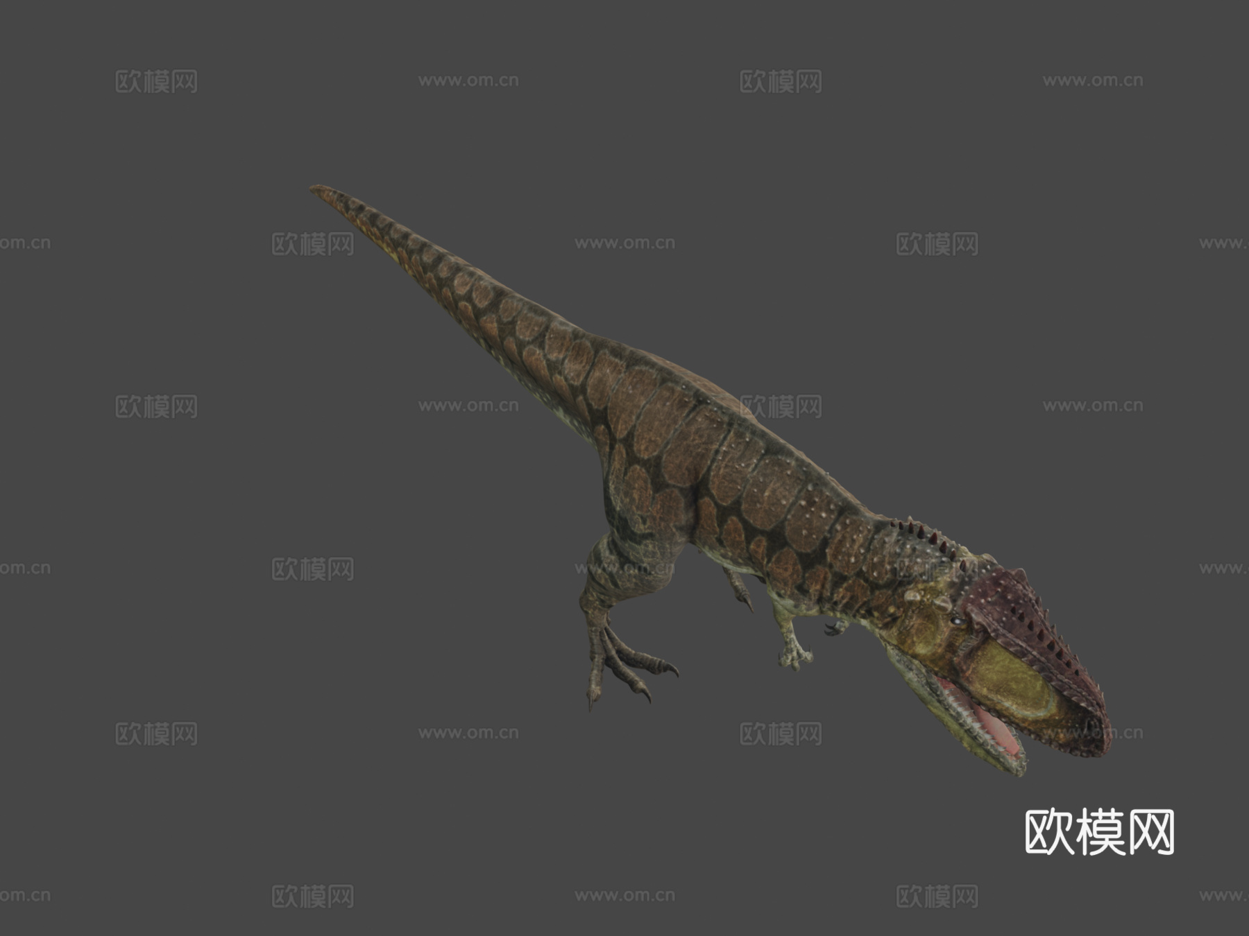 南方巨兽龙3d模型下载（渲染图7）