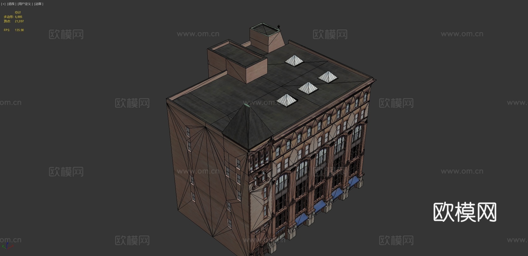 舍默霍恩大楼3d模型下载（渲染图3）