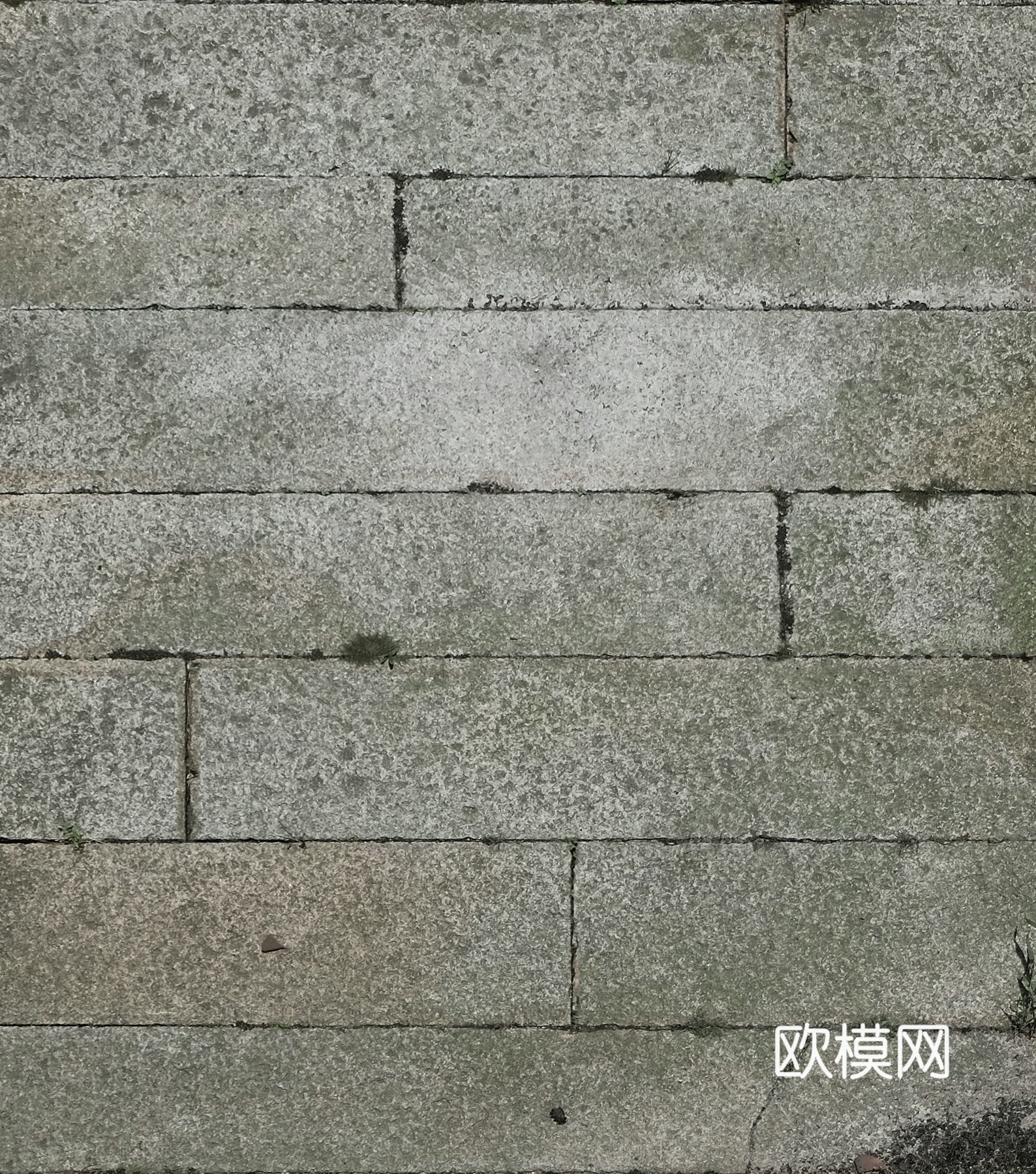 复古青石板路贴图