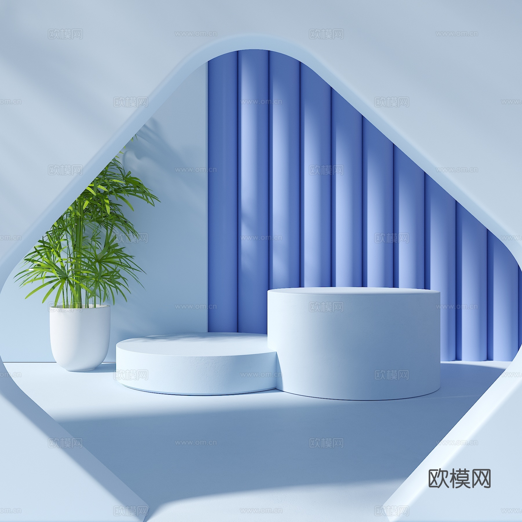电商场景 产品场景 电商展台 店商背景 产品展台 静物展台su模型