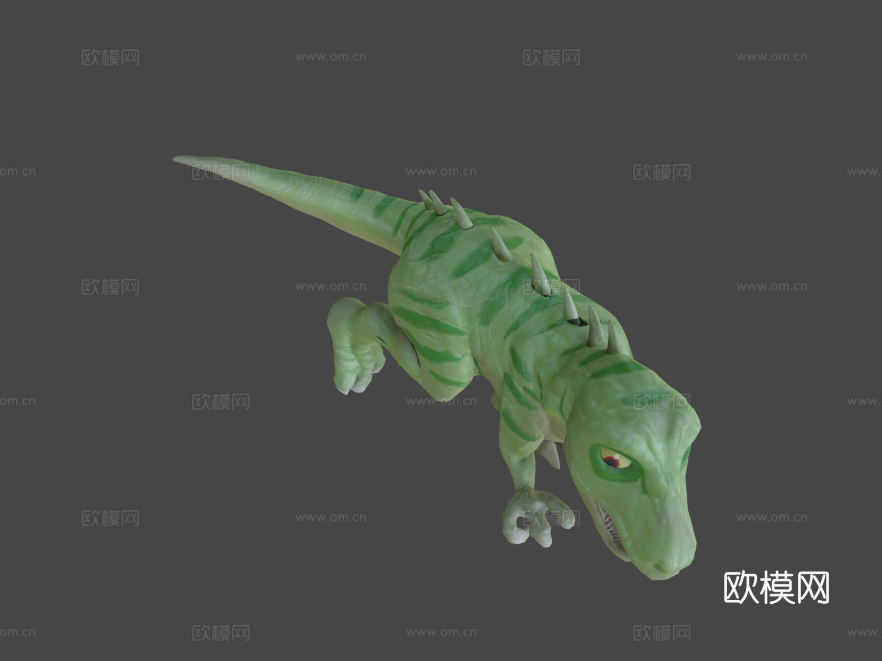 T-REX森胁唯《时光机音乐》3d模型下载（渲染图1）