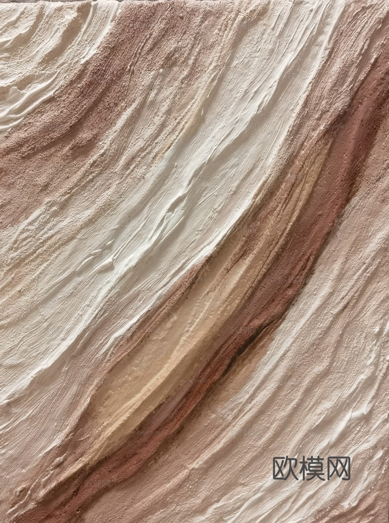 诧寂风抽象艺术挂画 油画 肌理画