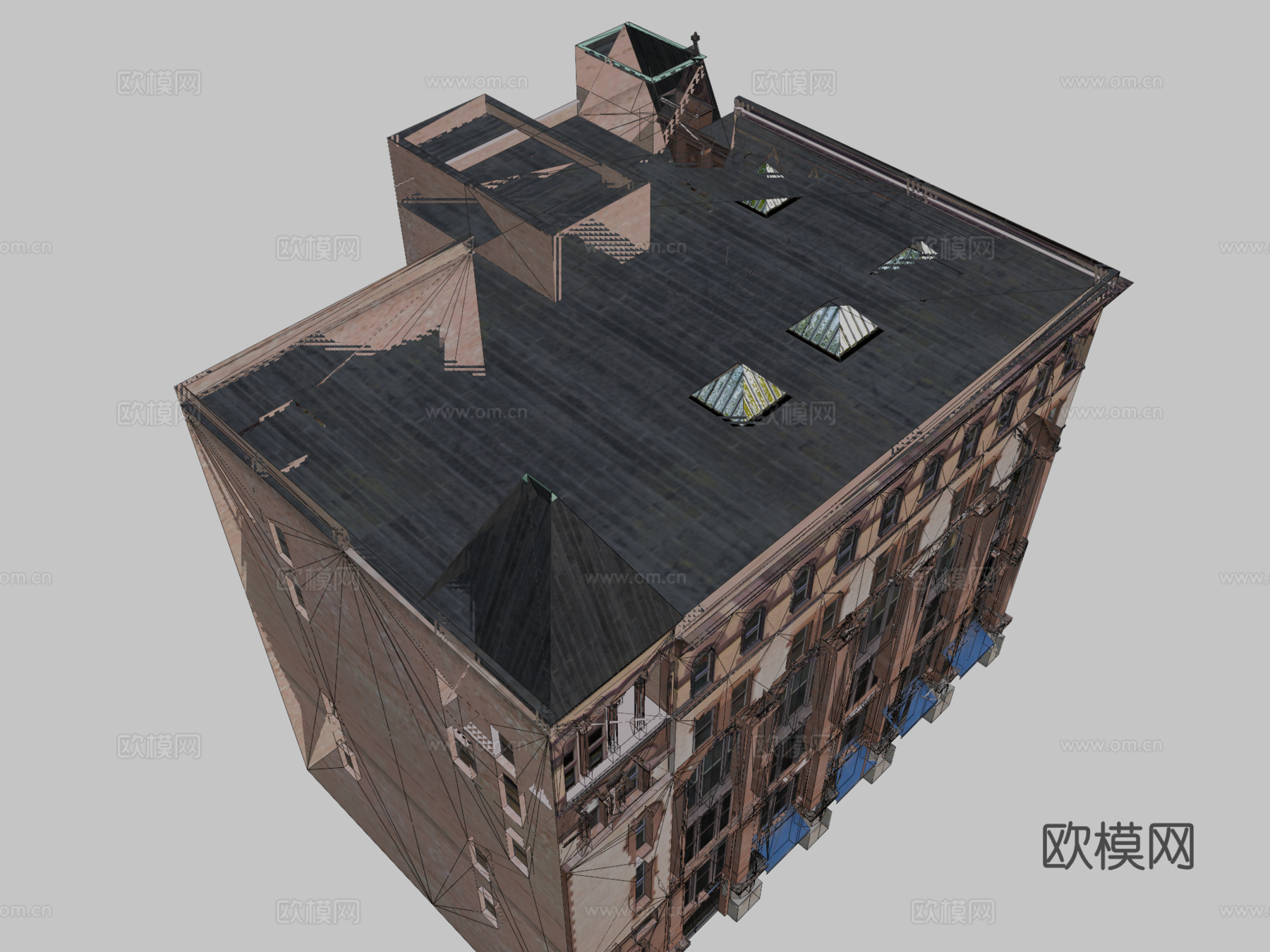 舍默霍恩大楼3d模型下载（渲染图2）