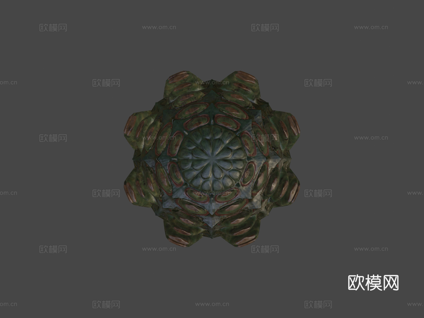 苏门答腊龙蛋3d模型下载（渲染图5）