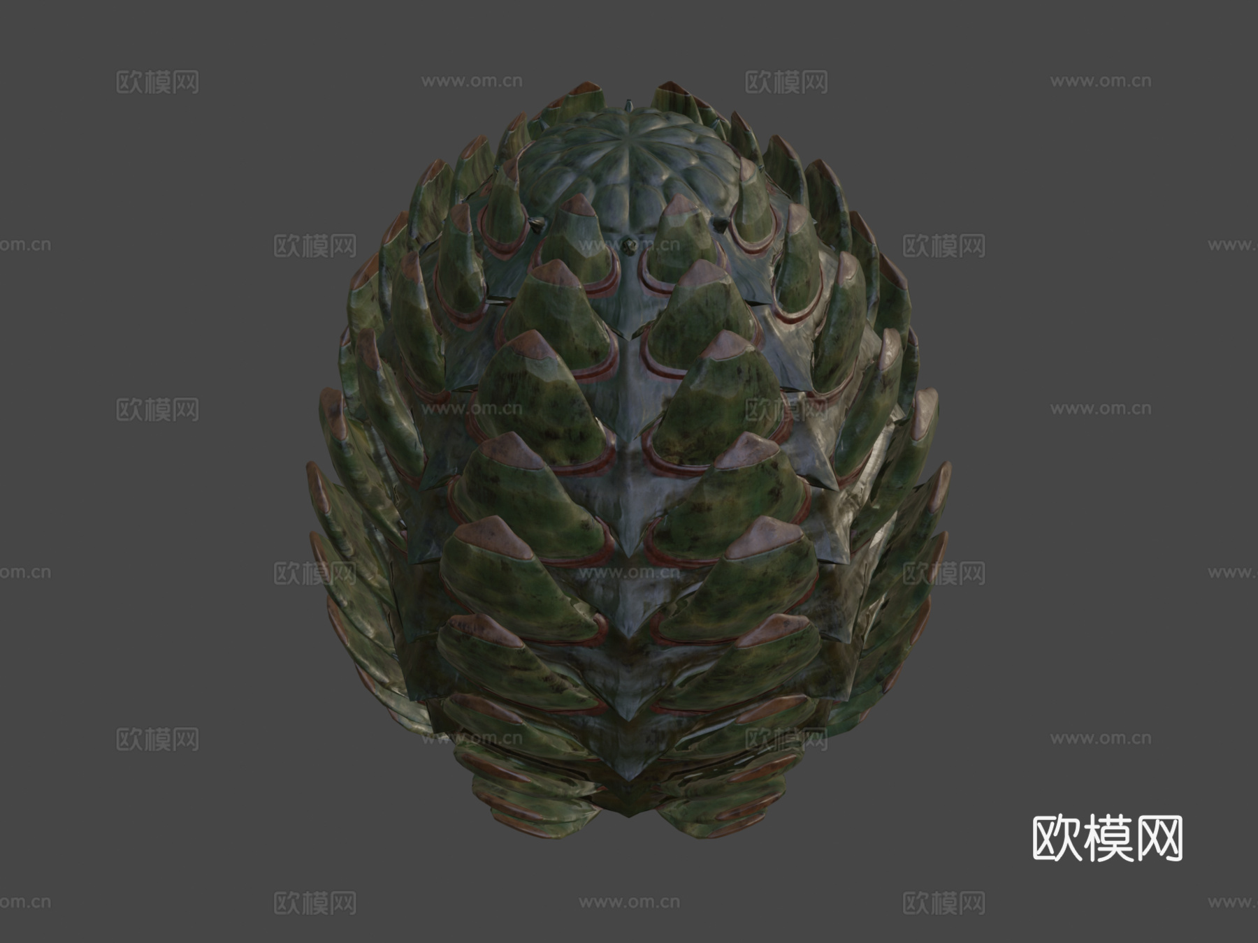 苏门答腊龙蛋3d模型下载（渲染图8）