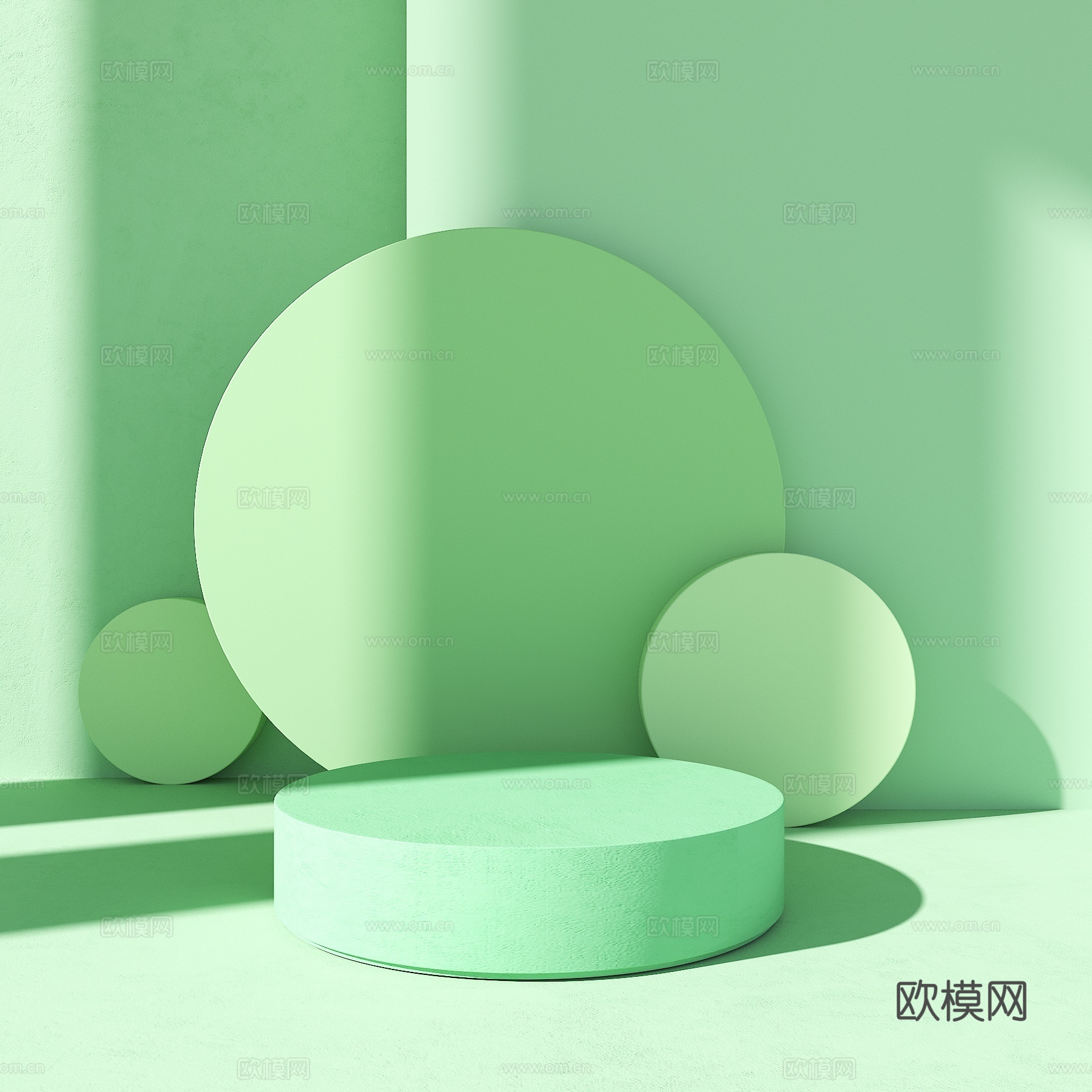 电商场景 产品场景 电商展台 店商背景 产品展台 静物展台su模型